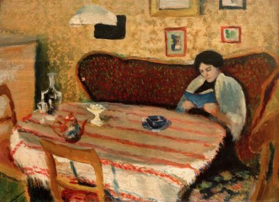 Our Living Room in Tegernsee by August Macke